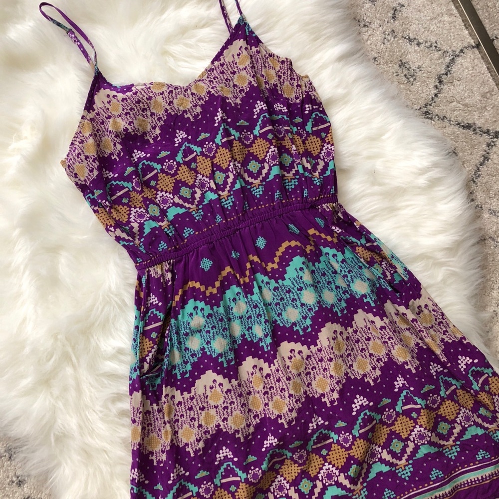 Tribal Silk Dress